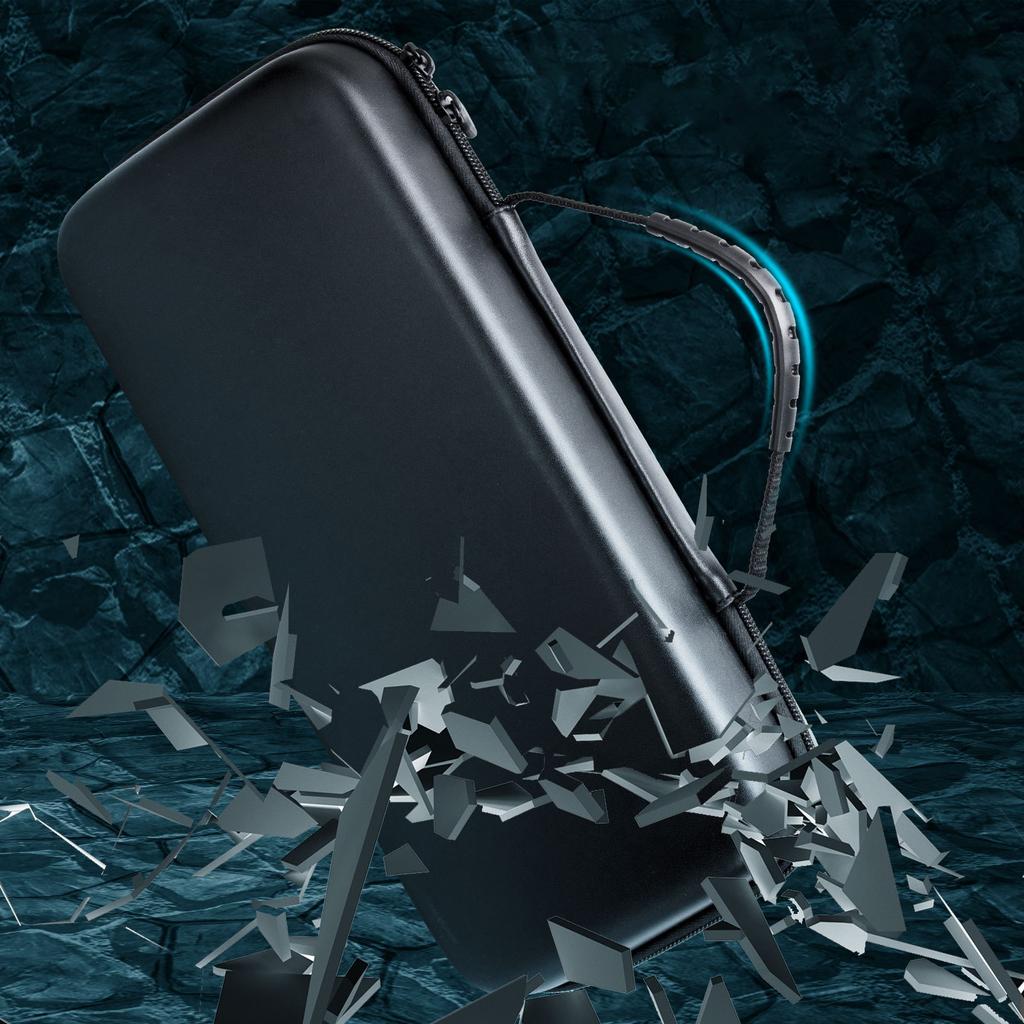 Чехол для переноски Claw, большой защитный дорожный жесткий чехол, сумка для хранения с игровыми картриджами и органайзерами для зарядного кабеля