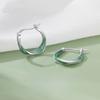 Mobius Rings, Earrings, Women's New Niche Light Luxury, High-end Ear Buckle Ear Jewelry, Birthday Gift.