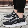Мужская обувь 2024 года, летняя дышащая повседневная обувь, мужская корейская универсальная мягкая подошва, нескользящая кроссовка для бега, сетчатые кроссовки Tenis Masculino