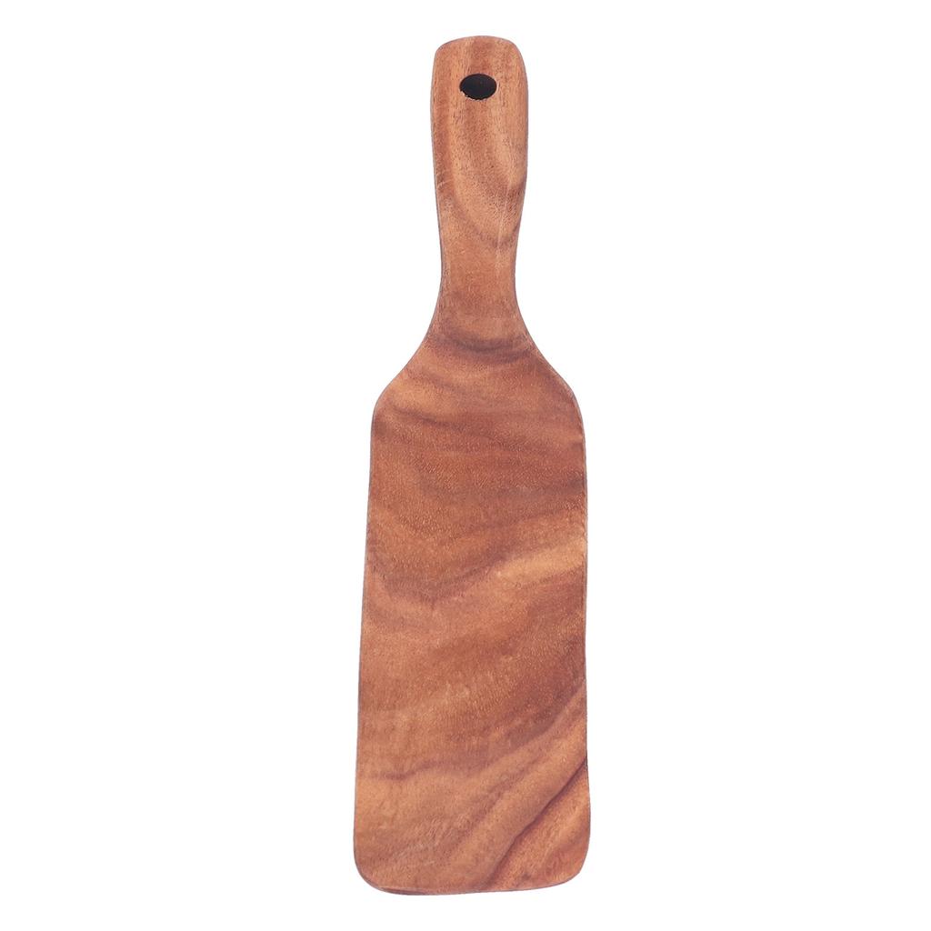 Teak Spatula Wooden Steak Pizza Cooking Salad Frying Spatula for Business Gifts Home KitchenLarge Shovel 13.8x2.4inch