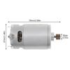 RS550 DC Motor 12 Tooth 10.8V/12V/14.4V/16.8V/18V/21V/25V 21500-29000RPM for Electric Drill / Screwdriver