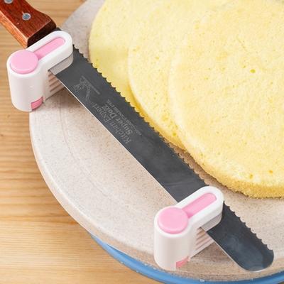 2 упаковки DIY выравниватель торта регулируемый 5-слойный нож для хлеба встроенный пружинный из нержавеющей стали портативный фиксатор для резки торта направляющий инструмент