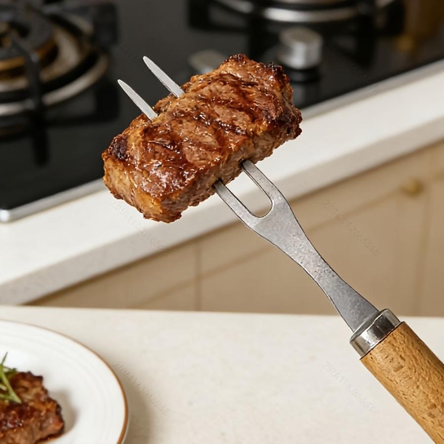 Прочная Нержавеющая Сталь для Вертела с Шишпуром - Прочный BBQ Вертел из Нержавеющей Стали 430 для Жарки Курицы, Утки, Рыбы, Стейка