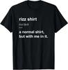 Смешная футболка Rizz Rizzing Очаровательный Rizzed Юмор Харизма
