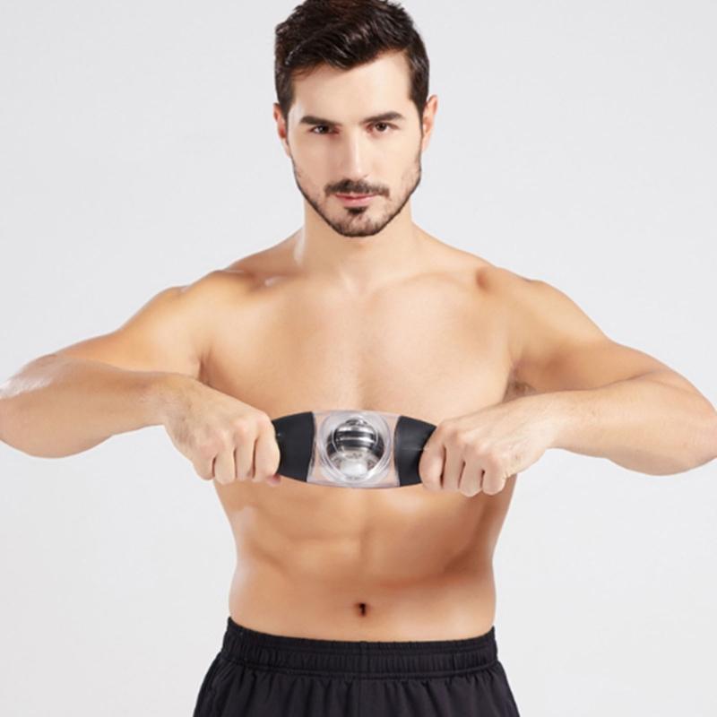 Кистевой гироскопический мяч с цветной светодиодной подсветкой, тренажер для рук, усилитель, оборудование для тренировки запястья и предплечья