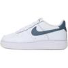 Nike Кроссовки Air Force 1 для скейтбординга, детские, низкие, противоскользящие, износостойкие, белые, FV5948-121