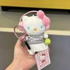 Hello Kitty Sanrio Плюшевая Подвеска Брелок Животное Игрушка Kawaii Котенка Набитая Автомобиль Сумка Декор Кукла День Рождения Изысканные Подарки Для Девочки