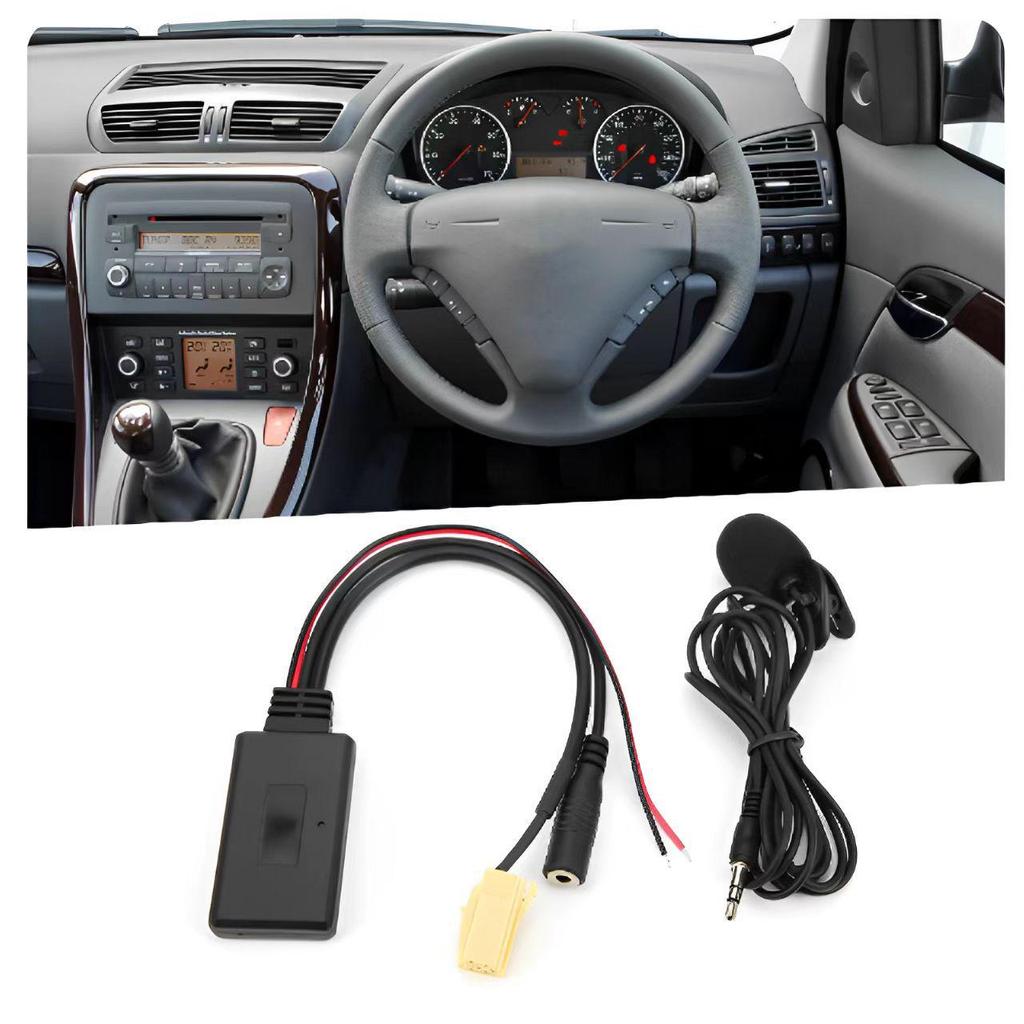 Bluetooth AUX IN Адаптер для Alfa, Fiat, Lancia, Mercedes, SMART/451 - Музыка и Звонки