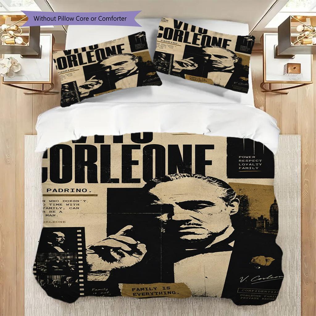 The Godfather Trilogy Family Business Bedding 1 Duvet Cover 2 Pillowcase Without Core Duvet Cover And Pillowcase Soft And Comfortable