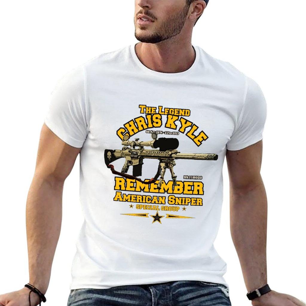 Remember Chris Kyle - American Sniper T-Shirt Tough Fabric Work Tee
