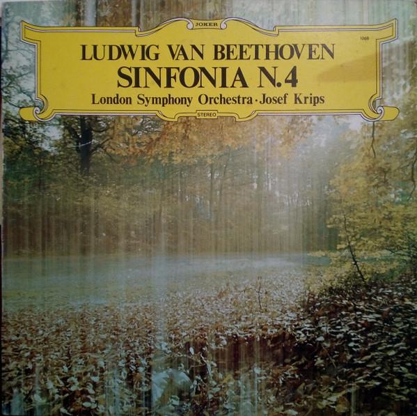 LP Пластинка ЛЮДВИГ ВАН БЕТХОВЕН - Симфония N. 4 - Си Бемоль Маджи SM1058 Международный J 1969 Италия Классический Б/У