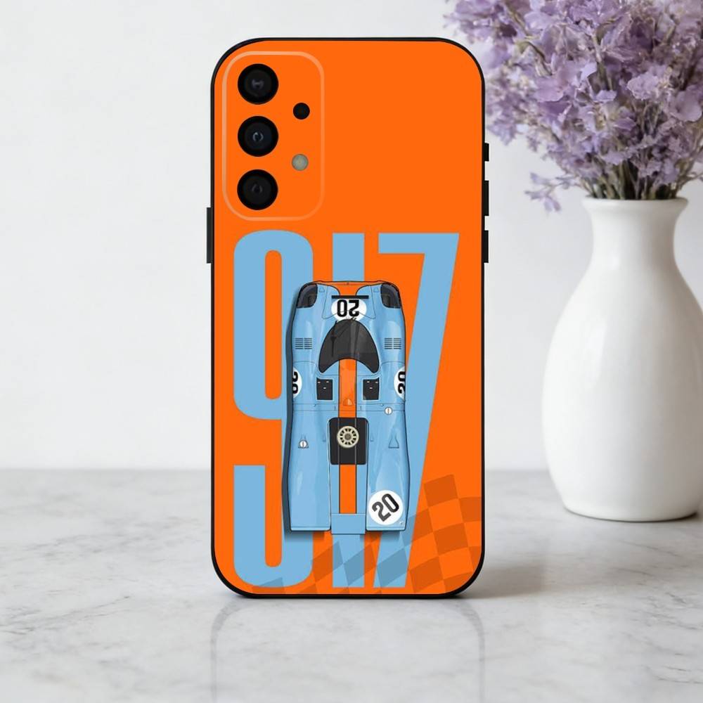 Чехол для телефона Star Ra-cing Car для Samsung Galaxy A73, A72, A71, A70, A53, A52, A51, Другие Мягкий Черный Чехол