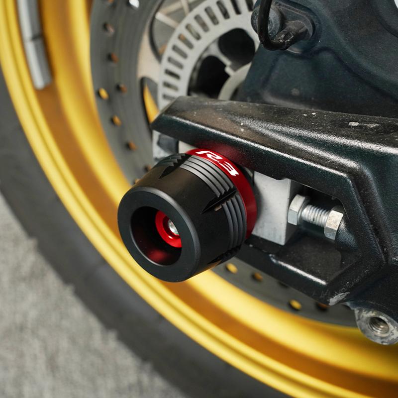 Для Yamaha R3 YZF-R3 yzfr3 2015-2022 2023 2024 2025 Аксессуары для мотоцикла Передняя Задняя Ось Колеса Защитная Слайдеры Вилки R3