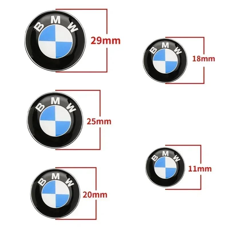 E60 E93 2025 Горячий Автомобиль Для BMW Эпоксидный/Алюминиевый Автомобиль Наклейка Значок Накладки Наклейки С Логотипом 11 18 20 25 29 мм для Bmw E46 E90 E60 F10