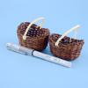 Accessories Flower Arrangement Basket Mini Weaving Basket Braid Flower Baskets  Flower Shop