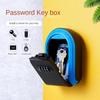 Wall Mounted Key Storage 4 Digit Combination Key Safe Storage Lock Box Plastic Key Safe Box Indoor Outdoor Use For Home Office
