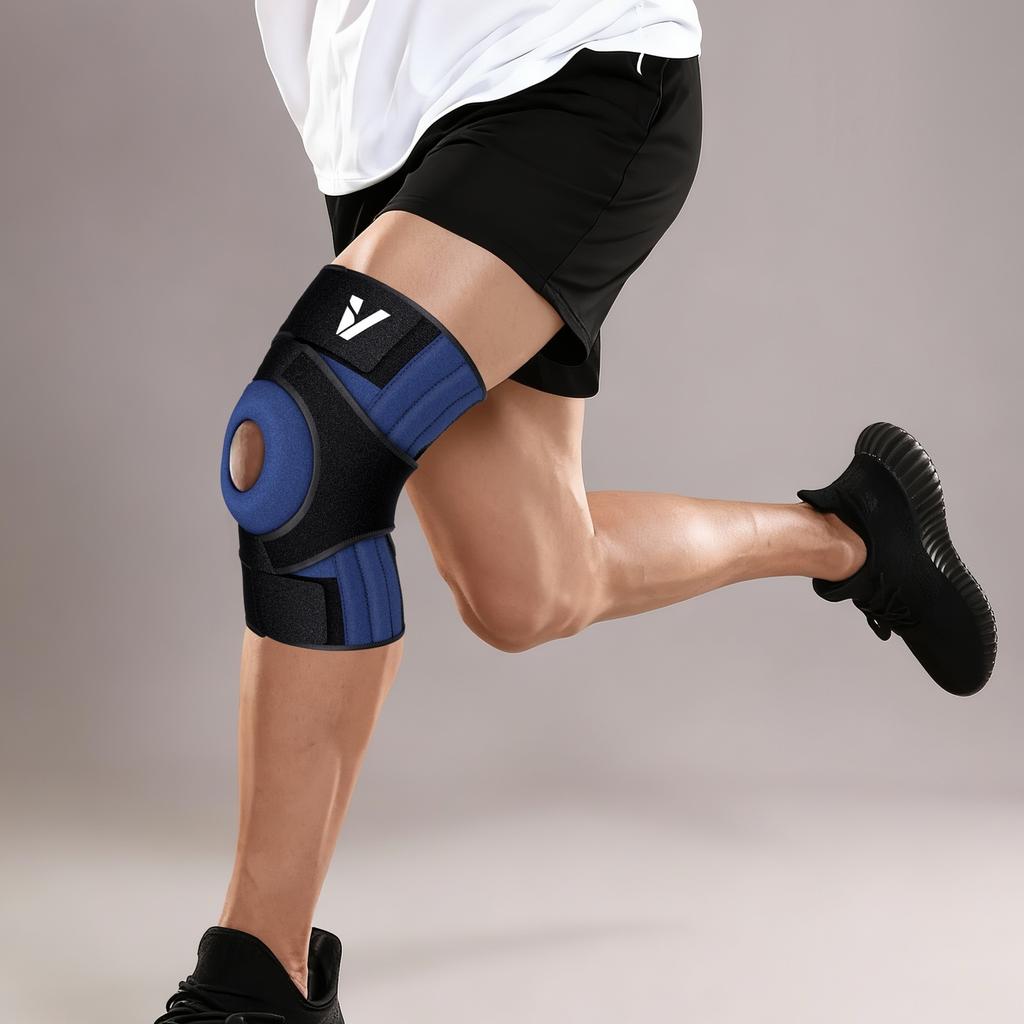 Cross-border Sports Knee Pads Patella Strap Breathable Pressurized Absorb