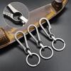 Titanium Buckles Outdoor Tool Titanium Alloy Keychain Tiranium Buckle Key Ring