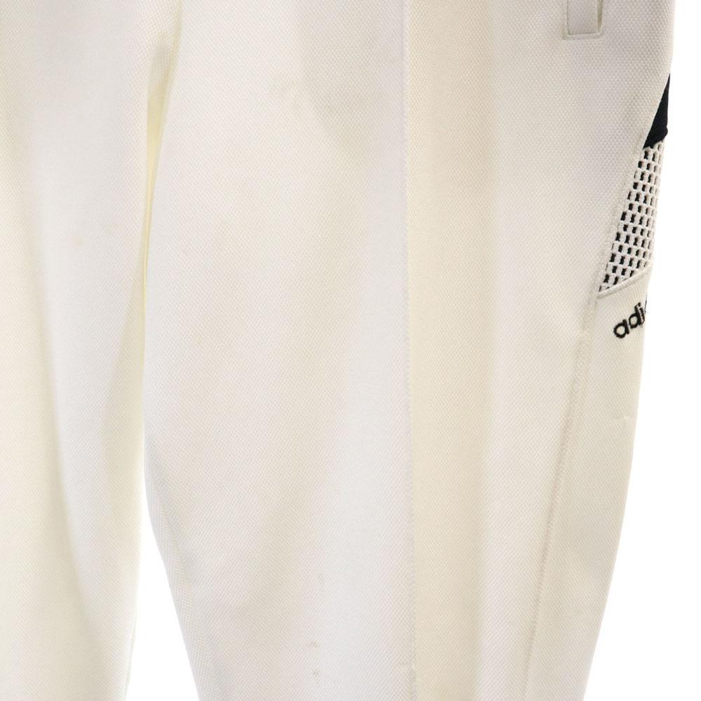 Adidas 80-е Винтаж производства Descente трикотажная куртка Костюм O Белый Мужской Б/у
