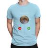 Man TShirt Dank Meme Hamster Staring Front Camera Hampter Calling Individuality T Shirt Graphic Streetwear New Trend
