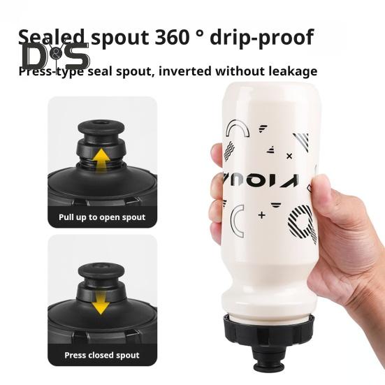 Бутылка для воды для велосипеда объемом 630 мл, большая емкость, портативная, легкая, для путешествий на открытом воздухе, для занятий спортом, велоспортом, шоссе, горного велосипеда, бутылка для питья