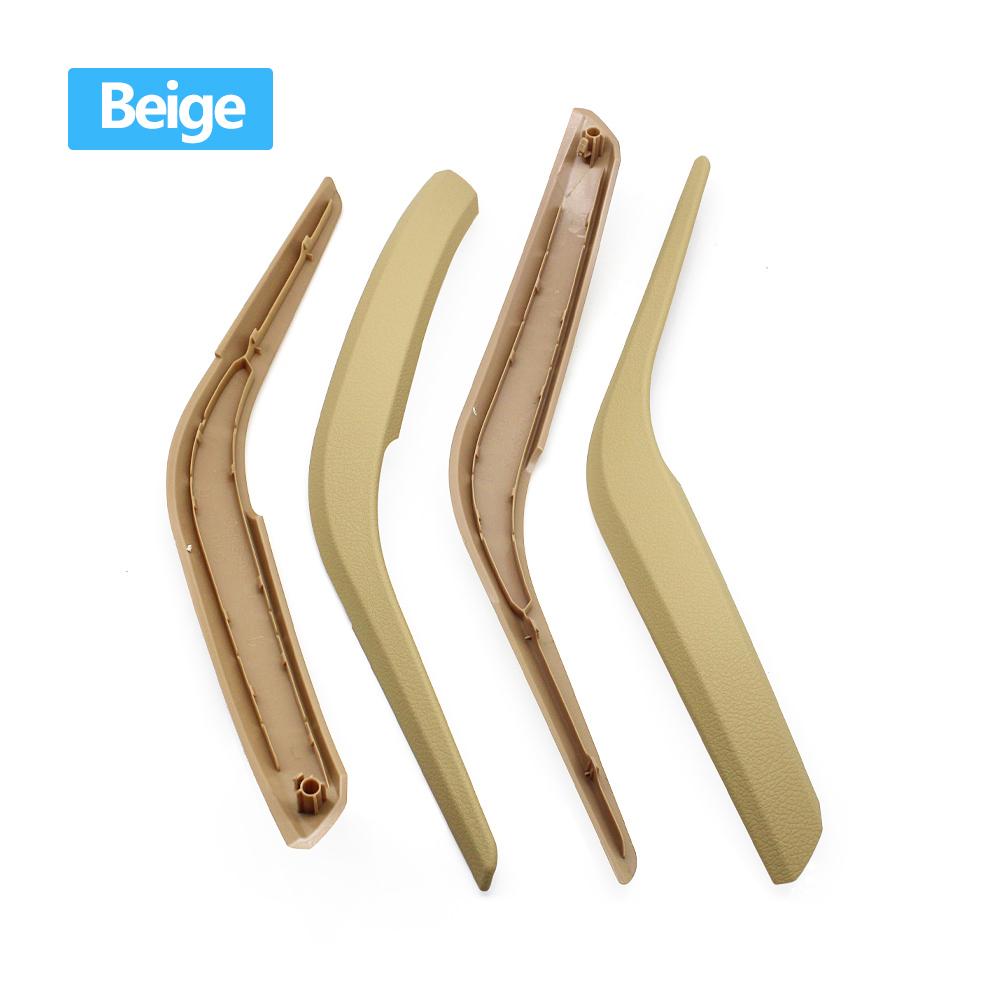 4PCS Set Car Interior Door Front Rear Left Right Pull Handle Outer Cover Trim For BMW X1 E84