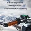 USB-подогреваемая накладка на руль 5+1 настройка температуры Велосипедные ручки Рукоятки Ручки Руль Подогреватель Функция памяти IP67 Водонепроницаемый