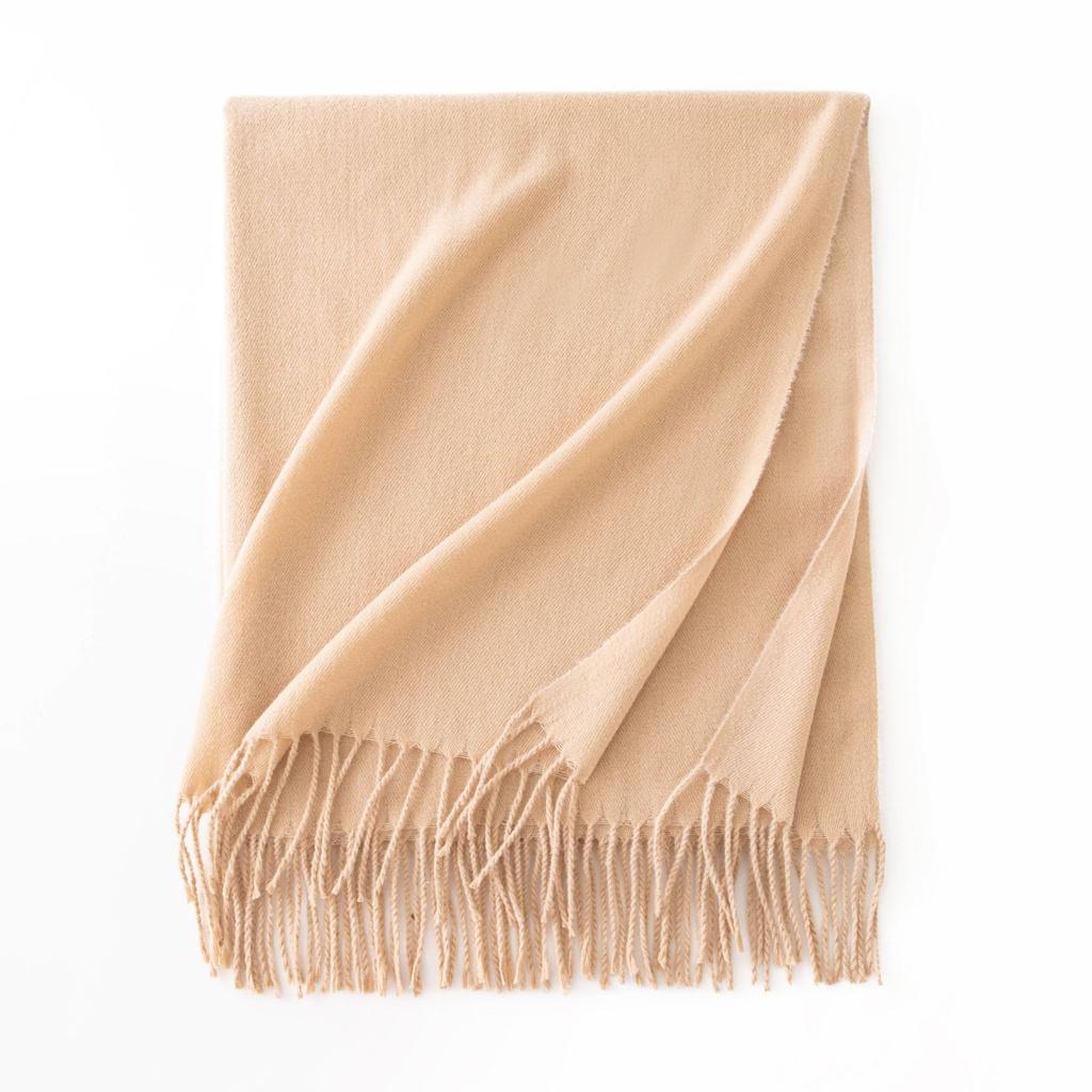 Cashmere Feel Scarf Autumn and Winter Korean Imitation Cashmere Girls High End Shawl Warm Scarf