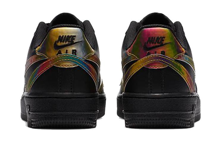 Nike Air Force 1 Low LV8 Misplaced Swooshes Black Multi GS CZ5890-001