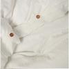 Parure de lit en gaze de microfibre 220 x 240 cm Uni blanc