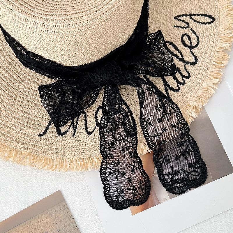 Multifunctional Long Lace Scarf Versatile Belt Ribbon Hair Band For Women