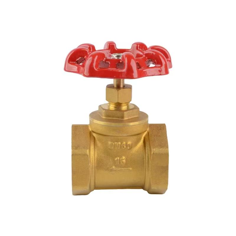 4-Point DN15 All-Copper Shut-Off Valve, 1-Inch High Temperature Steam & Air Conditioning Water Meter Switch Valve