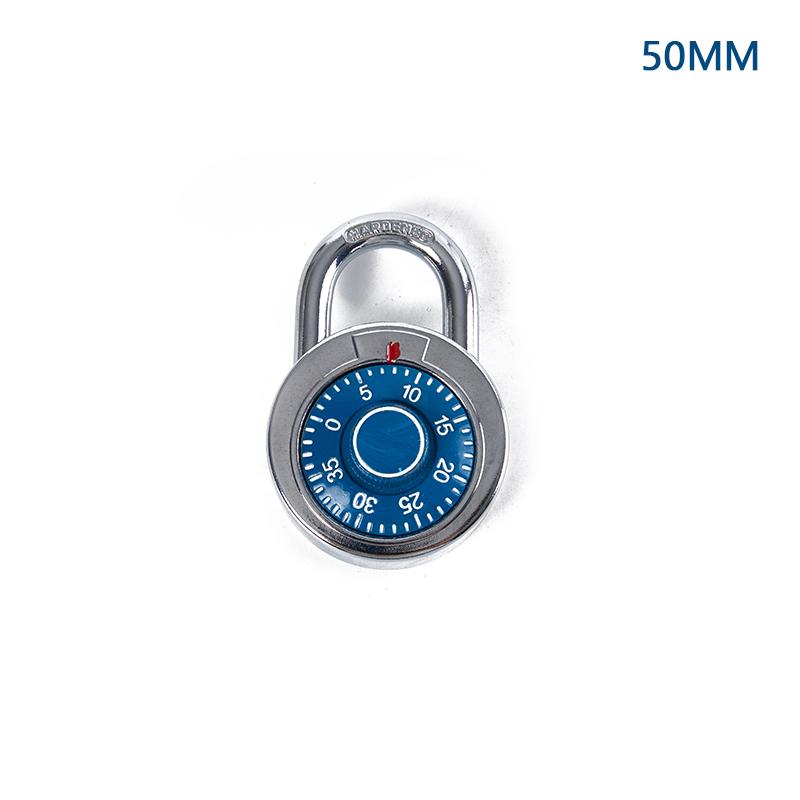 Практичный замок с паролем для поворотного стола, ретро-металлический мини-замок без ключа для сейфа, ящика, шкафчика, маленький замок