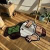 Ковры с мультяшным рисунком для спальни, ковер неправильной формы для украшения гостиной, моющийся напольный коврик у кровати, противоскользящий ковер для гостиной