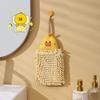 Cartoon Chenille Hand Towels, Hanging Cute Animal Hand Towels, Household Children's Kitchen Hand Towels