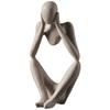 Nordic Abstract Thinker Statue Resin Figurine Office Home  Decoration Desktop Decor Handmade Crafts Sculpture Modern Art
