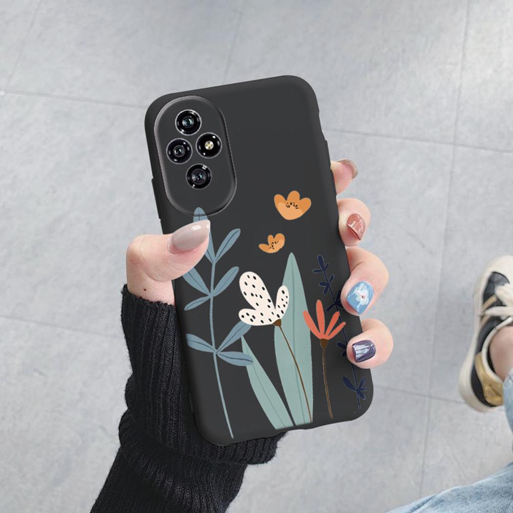Чехол для телефона с узором Роза и Леопард для Honor 200 Lite, Daisy Love Heart, Ударопрочный Мягкий чехол для Honor 200 Pro, Умный Силиконовый