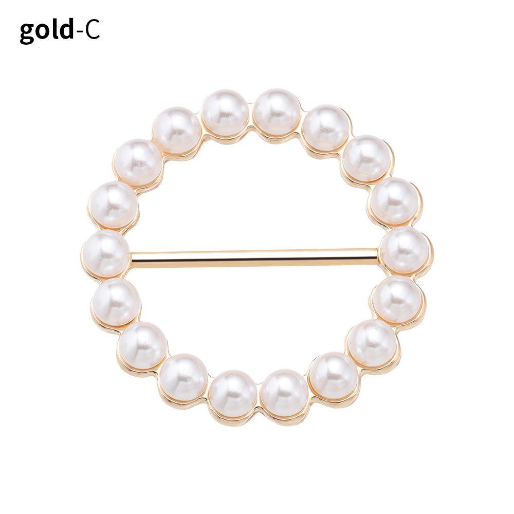 Corner Hem Shirt Hem Decorative Buckle Knotted Buckle Ring Clothes Tighten Silk Scarf Buckle