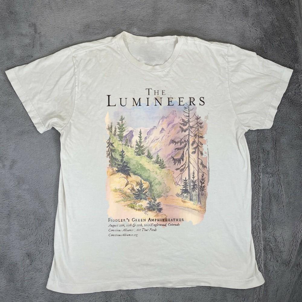 The Lumineers Band Gift For Fan Tour 2023 T-Shirt Unisex S-234XL Shirt E1108