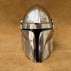 Beskar Steel Helmet Armor Cosplay High-Quality Star Wars Prop Replica