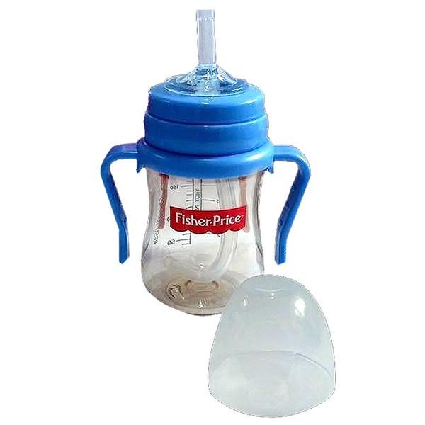 Fisher Price PPSU All-purpose Straw Cup 200ml, Blue, 1 Piece