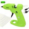 FEITA Cordless Hot Melt Glue Gun Kit, USB Rechargeable, 2650mAh Battery, Mini Glue Gun with 30 Glue Sticks, Wireless Small Glue Gun with Barb for Craf
