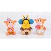 Cute 4th Generation Winnie The Pooh Tigger Piglet Eeyore Toy Figure Doll 8cm Plastic/plastic Anime Character Other