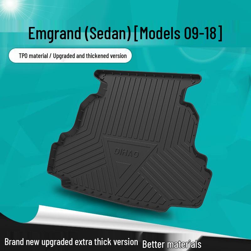 Подходящий коврик в багажник и на крышку багажника для Geely Emgrand S 21 года, нового Emgrand GL и заднего сиденья Million Model EC7 22 года