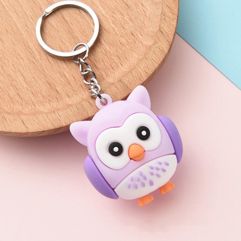Owl Keychain Creative Owl Cute Animal Key Pendant Pendant Student Gift