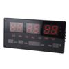 LED Number Clock Large Big Digital Display with Temperature Wall Alarm US Plug 100‑240V