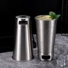 500ml New Stainless Steel Bar Beer Cup with Bottle Opener Bottom Portable Travel Coffee Tea Wine Mug Tumbler Kitchen Drinkware