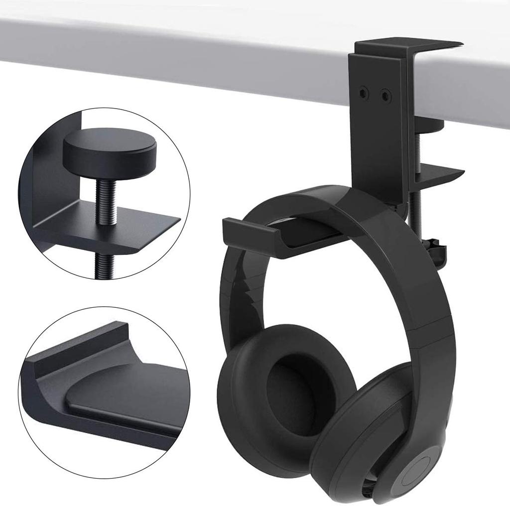 Складная подставка для наушников Odowalker, настольный крючок, складной крючок, настольная подставка, настольный крючок, вешалка для наушников из алюминиевого сплава с мини-шестигранным ключом, гарнитура