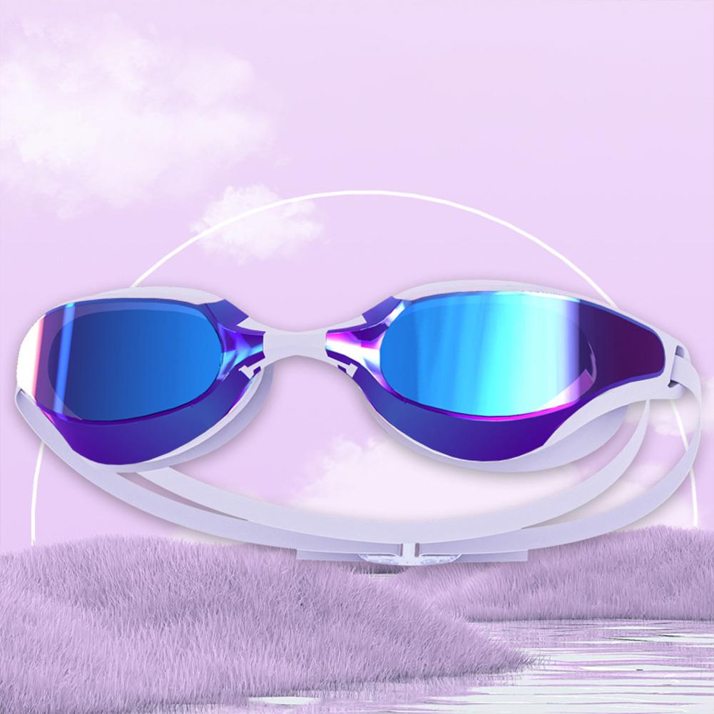 Professional Swim Glasses Adjustable Swim Pool Eyewear UV Protection Wide View Swim Goggles No Leaking for Swimmers