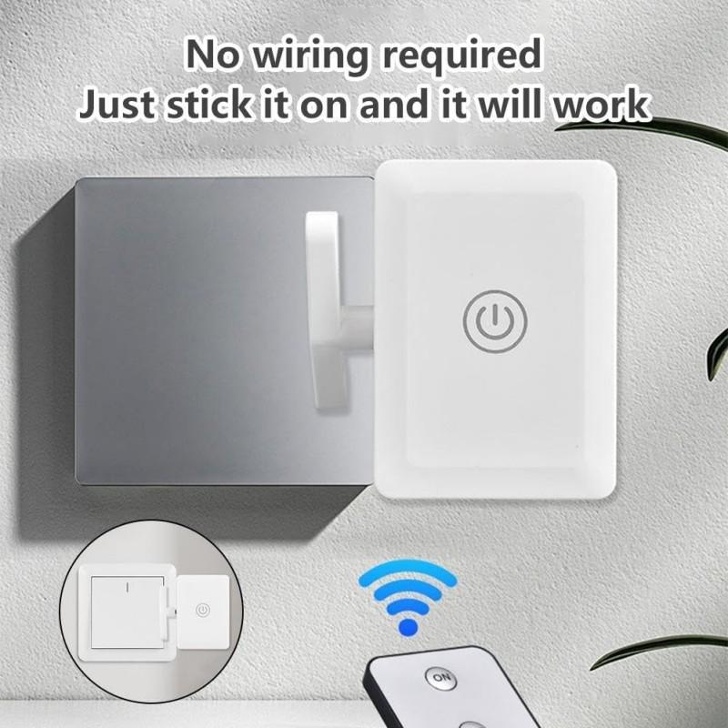 Wireless Control Light Switch Off Tool Automatic Button Pusher Intelligent USB Rechargeable Lazy Remote Control Switch Tools